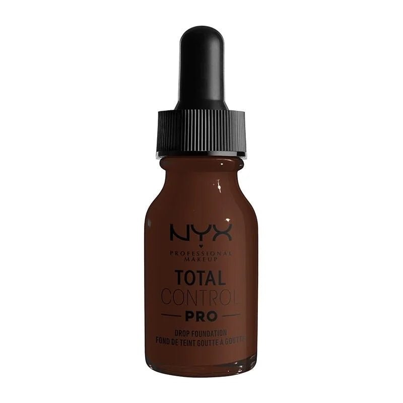 NYX Total Control Pro Drop Foundation - 25 Deep Ebony - Branded Beauty