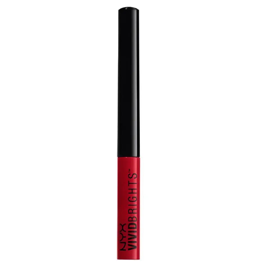 NYX Vivid Brights Colored Liquid Eye Liner - 01 Vivid Fire - Branded Beauty