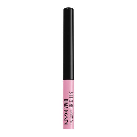 NYX Vivid Brights Colored Liquid Eye Liner - 06 Vivid Petal - Branded Beauty