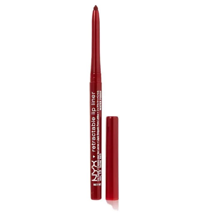 NYX Waterproof Mechanical Lip Liner 12 Dark Red - Branded Beauty