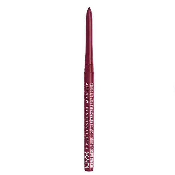 NYX Waterproof Retractable Lip Liner 16 Plum - Branded Beauty