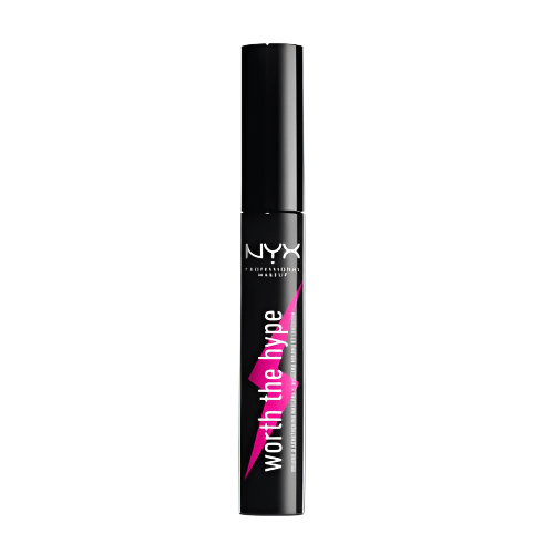 NYX Worth The Hype Volume & Lengthening Mascara - 01 Black - Branded Beauty