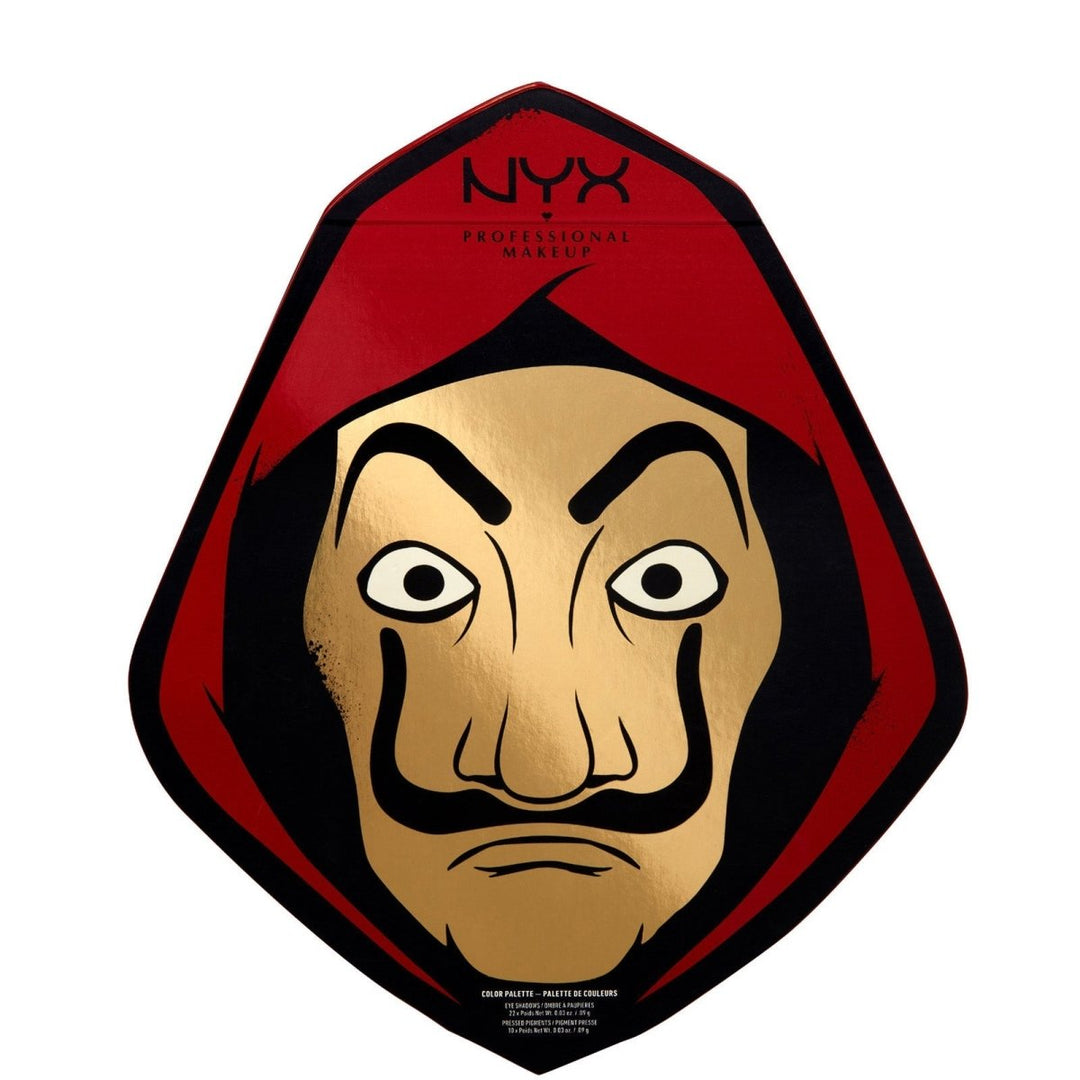 NYX X Netflix Money Heist Limited Edition Eyeshadow Palette - 01 - Branded Beauty