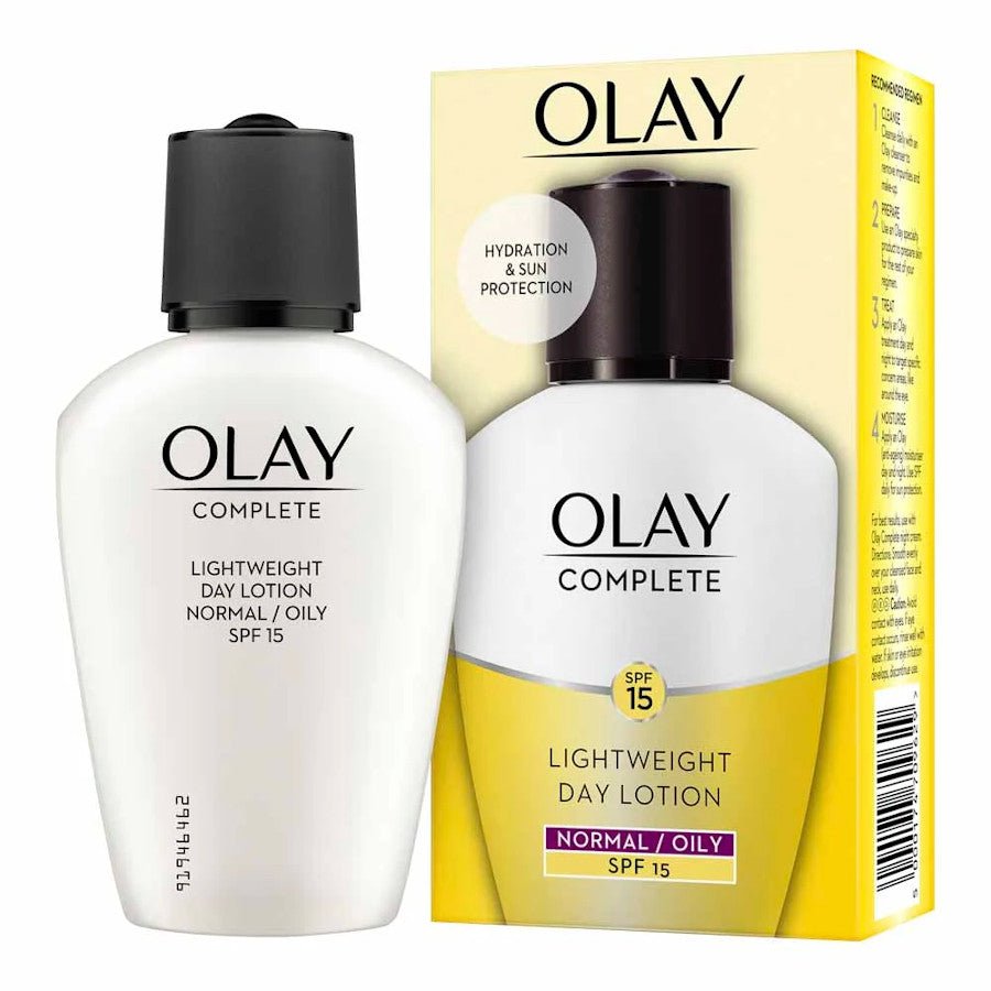 Olay Complete Lightweight Daily Lotion SPF15 Normal to Oily - 100ml - Branded Beauty