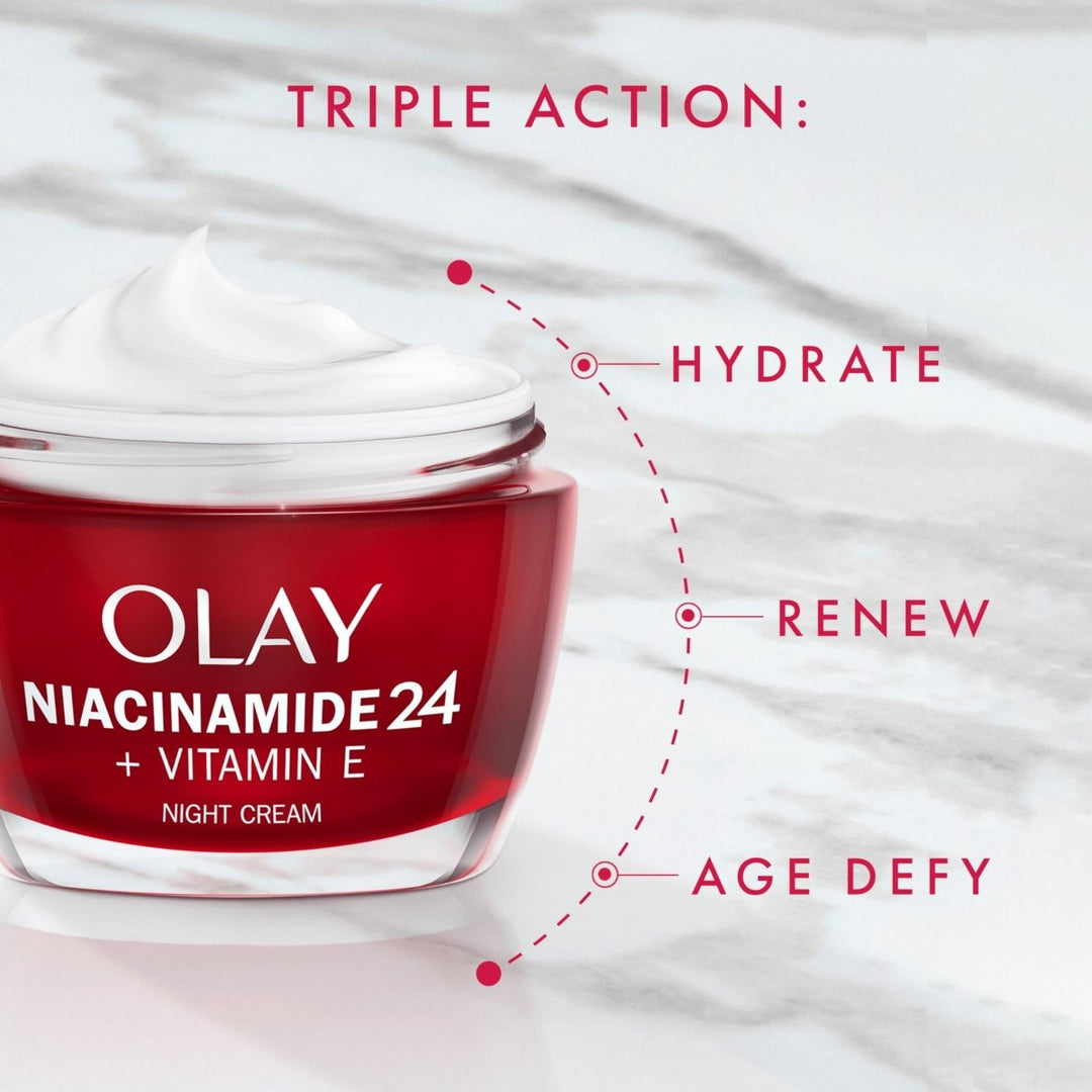 Olay Niacinamide 24 and Vitamin E Day Cream - 50ml - Branded Beauty