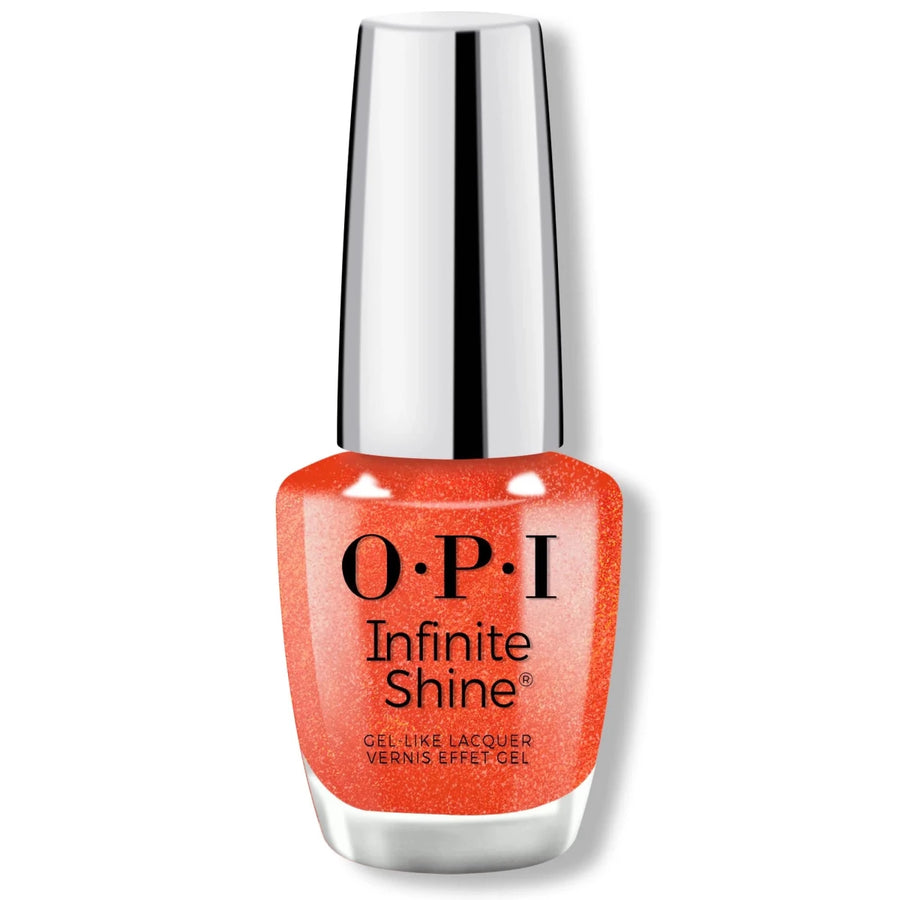 OPI Infinite Shine Spring 2026 Collection - Shock Em Orange - Branded Beauty