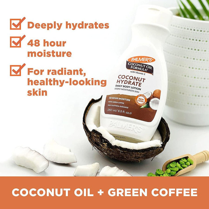 Palmers Moisturising Body Lotion - Coconut 250ml - Branded Beauty