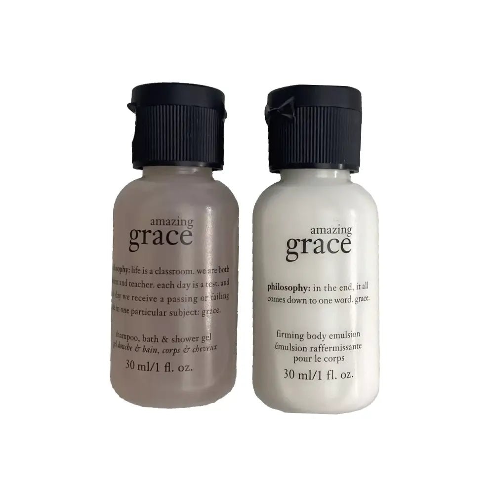 PHILOSOPHY AMAZING GRACE SET: 1 x FIRMING BODY EMULSION 30ML + - Branded Beauty