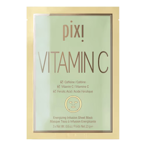 Pixi Vitamin C Energizing Sheet Mask - 3pack - Branded Beauty