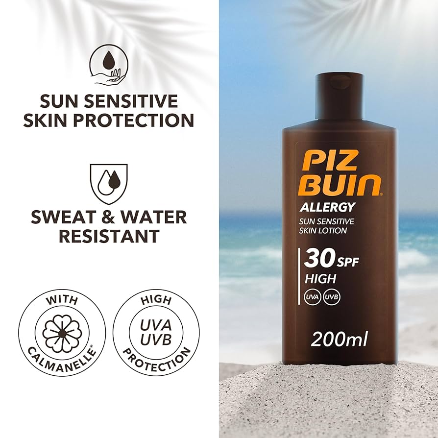 Piz Buin Moisturising Sun Tan Lotion SPF30 - Branded Beauty