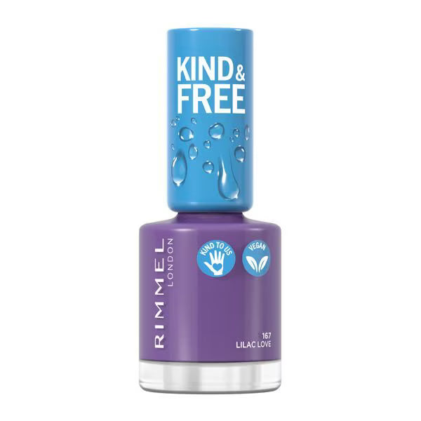 Rimmel London Kind & Free Nail Polish - 167 Lilac Love