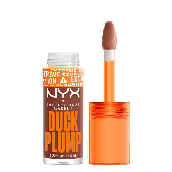 NYX Duck Plump High Pigment Lip Gloss - 07 Mocha Me Crazy