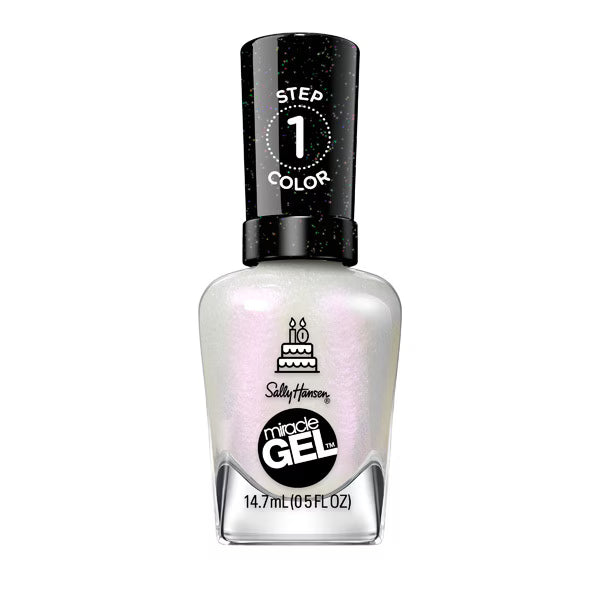 Sally Hansen Miracle Gel Nail Polish - 785 Twinkle Whites