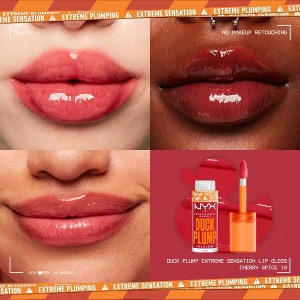 NYX Duck Plump High Pigment Lip Gloss - 19 Cherry Spice
