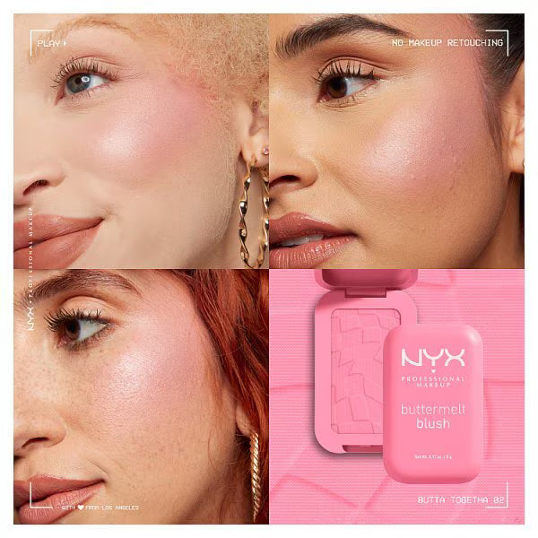 NYX Buttermelt Blush - 02 Butta Together