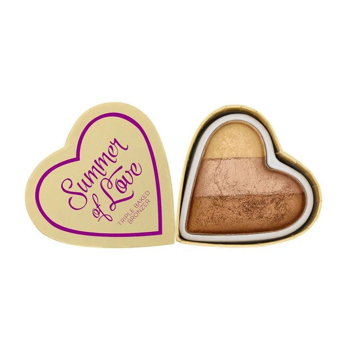 Revolution Bronzing Hearts Triple Baked Bronzer - Branded Beauty