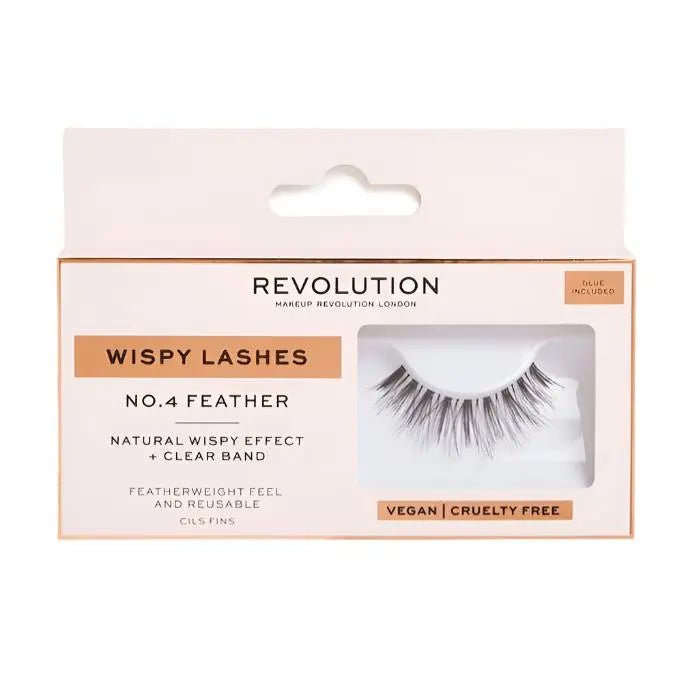 Revolution Wispy Lashes - No. 4 Feather - Branded Beauty