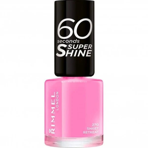 Rimmel 60 Seconds Super Shine Nail Polish - 270 Sweet Retreat - Branded Beauty