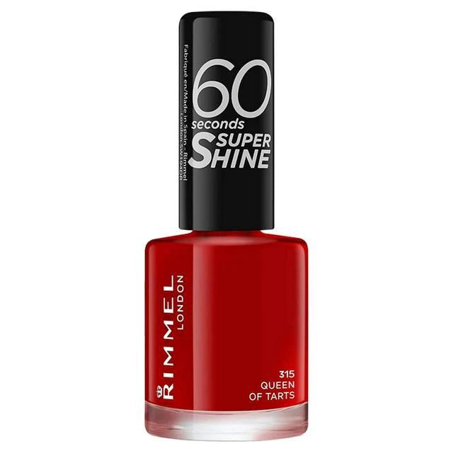 Rimmel 60 Seconds Super Shine Nail Polish - 315 Queen Of Tarts - Branded Beauty
