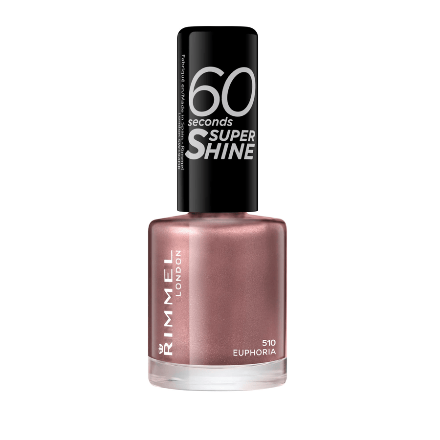 Rimmel 60 Seconds Super Shine Nail Polish - 510 Euphoria - Branded Beauty