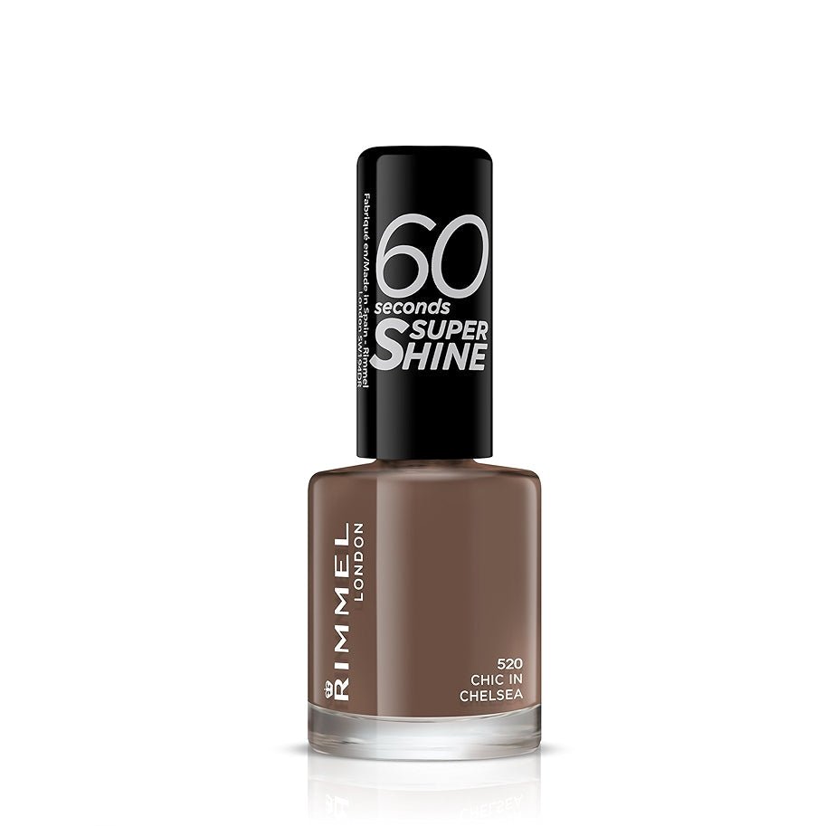Rimmel 60 Seconds Super Shine Nail Polish - 520 Chic In Chelsea - Branded Beauty