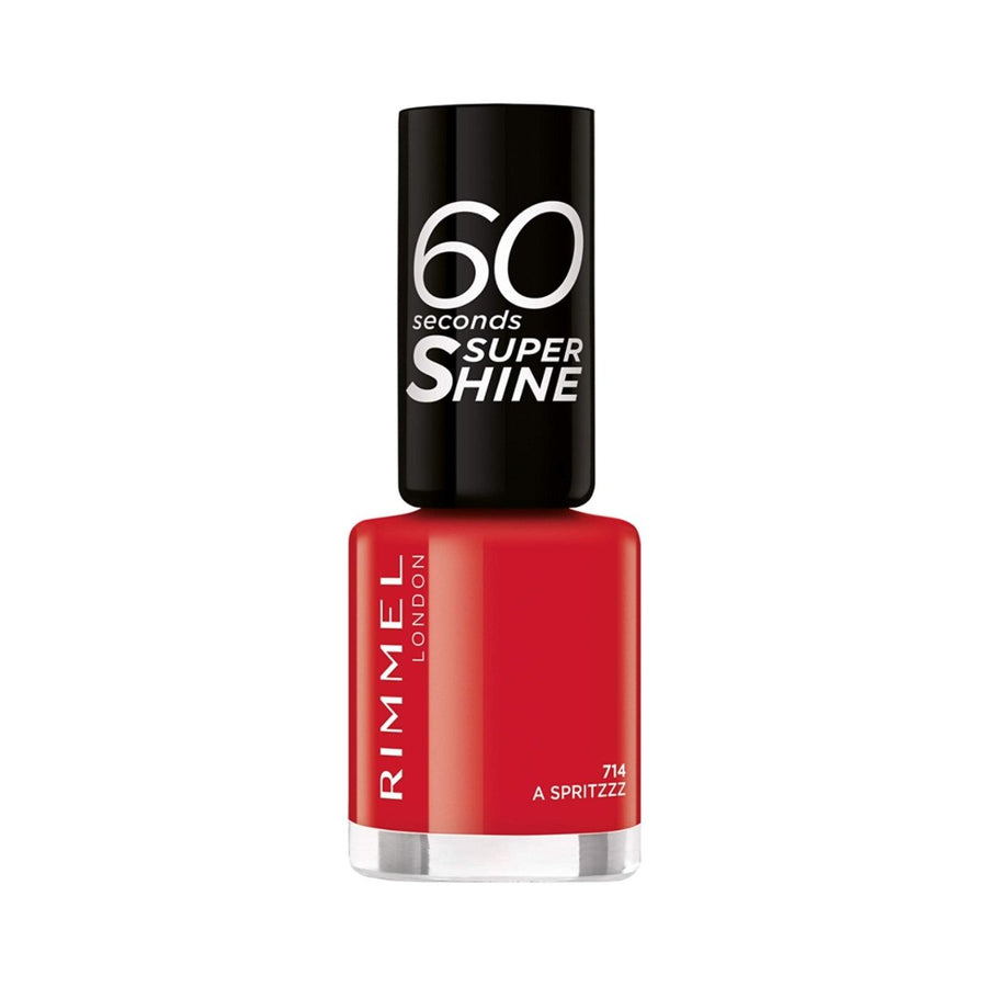 Rimmel 60 Seconds Super Shine Nail Polish - 714 A Spritzzz - Branded Beauty