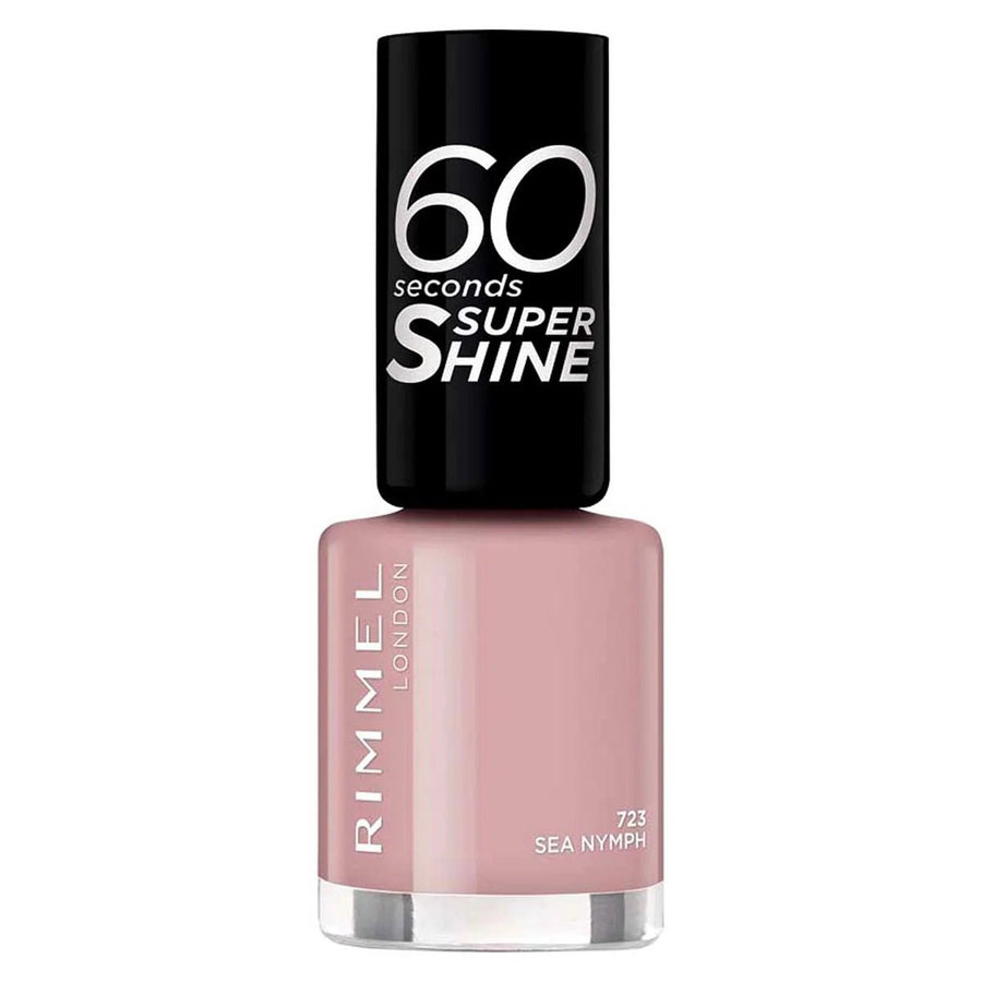Rimmel 60 Seconds Super Shine Nail Polish - 723 Sea Nymph - Branded Beauty