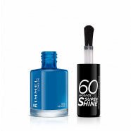 Rimmel 60 Seconds Super Shine Nail Polish - 815 Azure - Branded Beauty