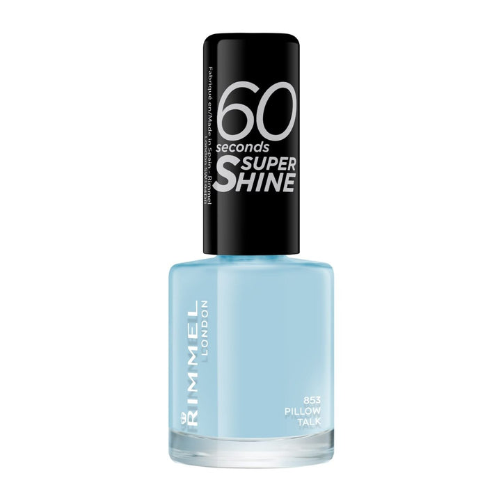 Rimmel 60 Seconds Super Shine Nail Polish - 853 Pillow Talk - Branded Beauty