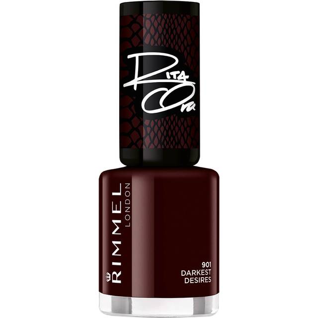 Rimmel 60 Seconds Super Shine Nail Polish - 901 Darkest Desires - Branded Beauty
