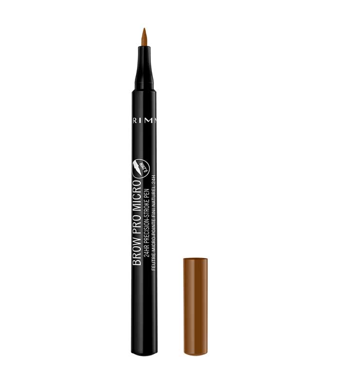 Rimmel Brow Pro Micro Stroke Pen - 002 Honey Brown - Branded Beauty