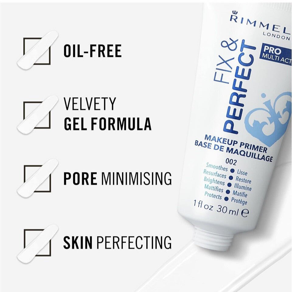 Rimmel Fix & Perfect 5 In 1 Primer - Branded Beauty