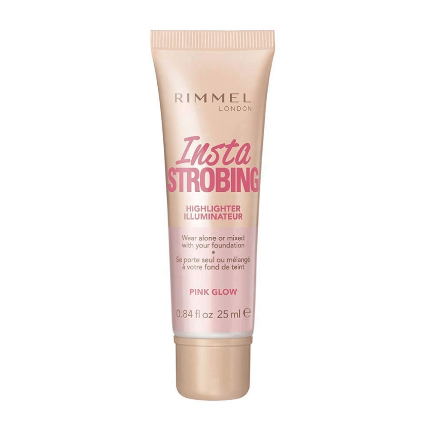 Rimmel Insta Strobing Highlighter - Pink Glow - Branded Beauty