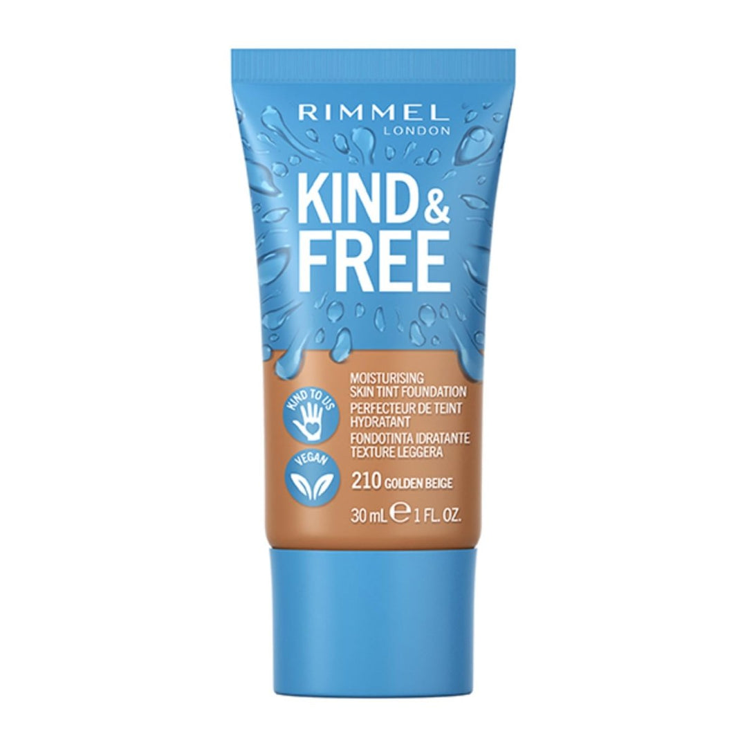 Rimmel Kind & Free Foundation - 210 Golden Beige - Branded Beauty