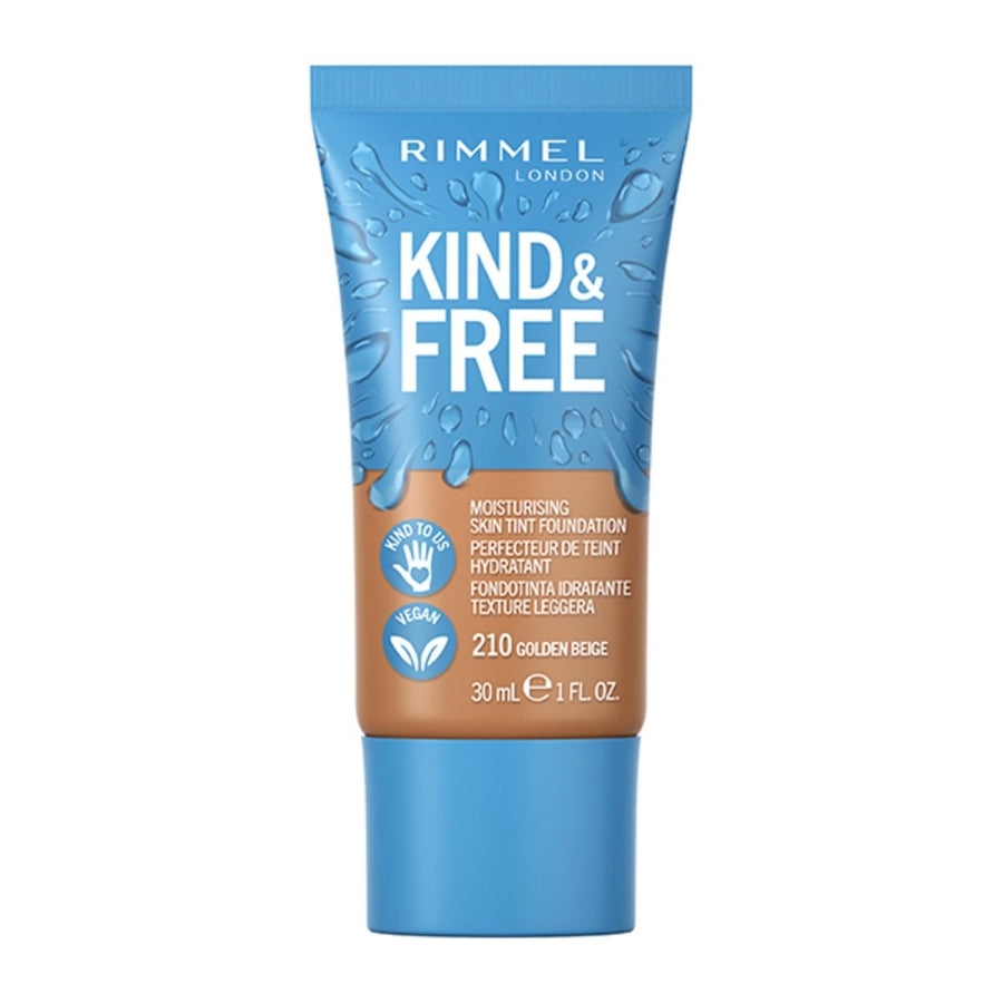 Rimmel Kind & Free Foundation - 210 Golden Beige - Branded Beauty