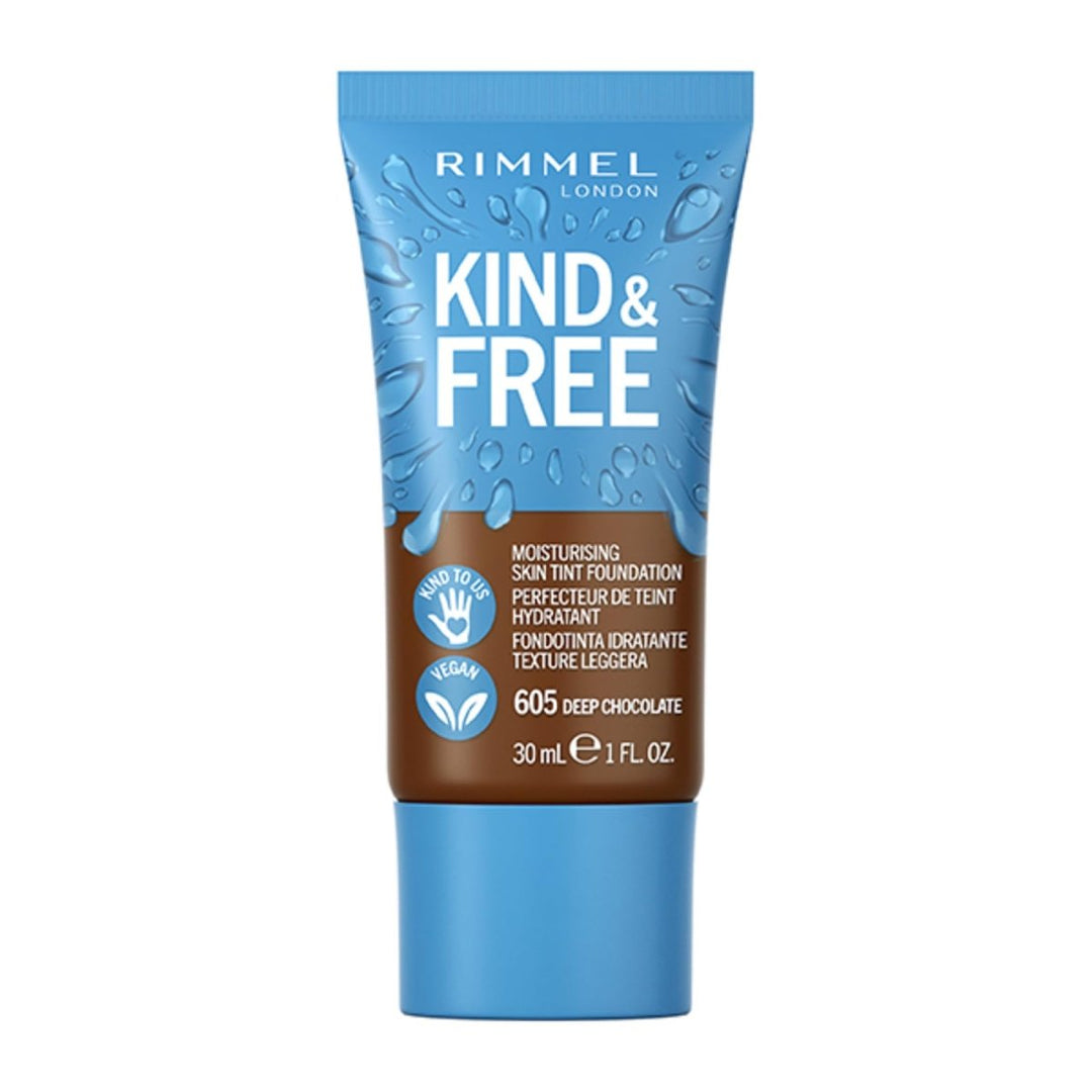 Rimmel Kind & Free Foundation - 605 Deep Chocolate - Branded Beauty