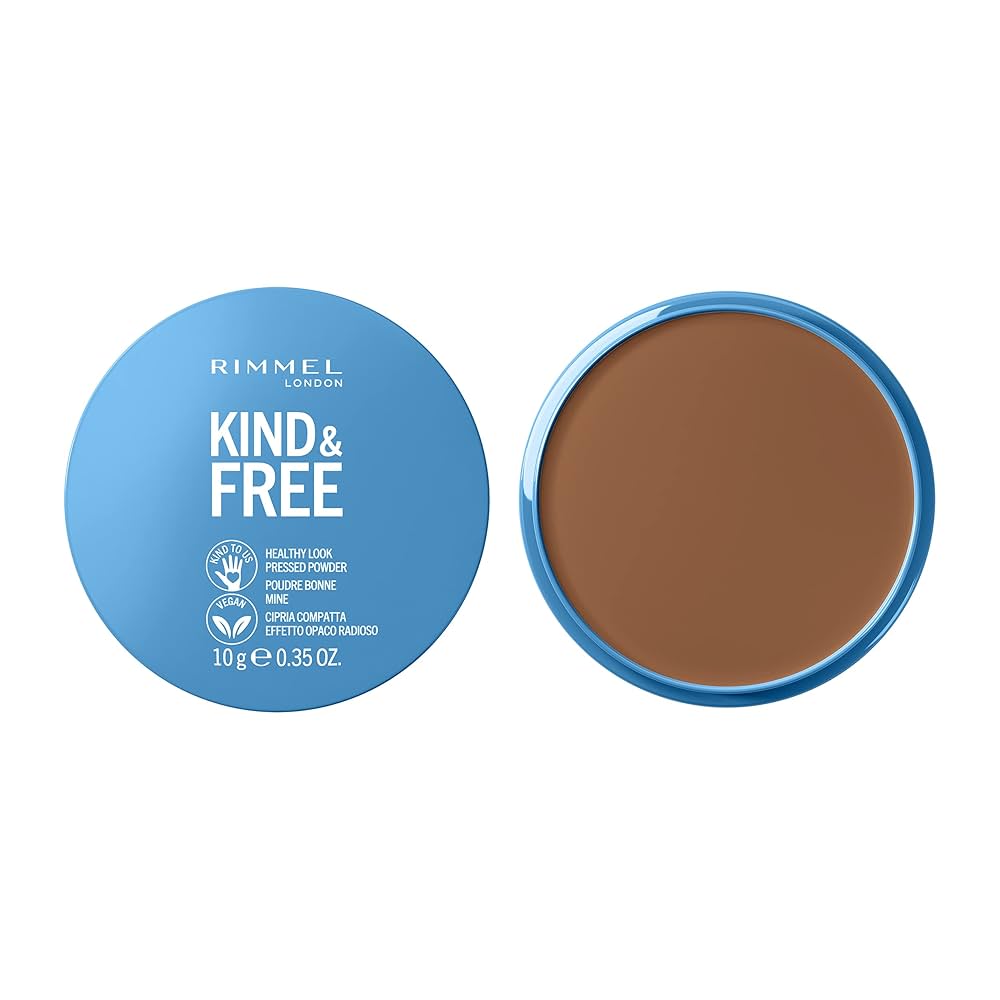 Rimmel Kind & Free Pressed Powder - 050 Deep - Branded Beauty