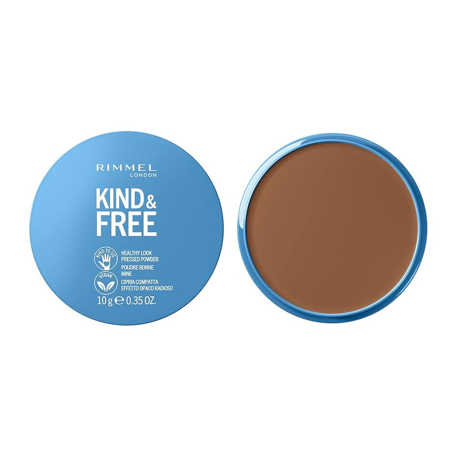 Rimmel Kind & Free Pressed Powder - 050 Deep - Branded Beauty
