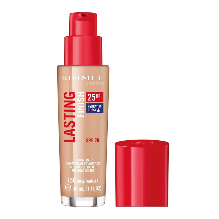 Rimmel Lasting Finish 25 Hours Foundation - 150 Rose Vanilla - Branded Beauty