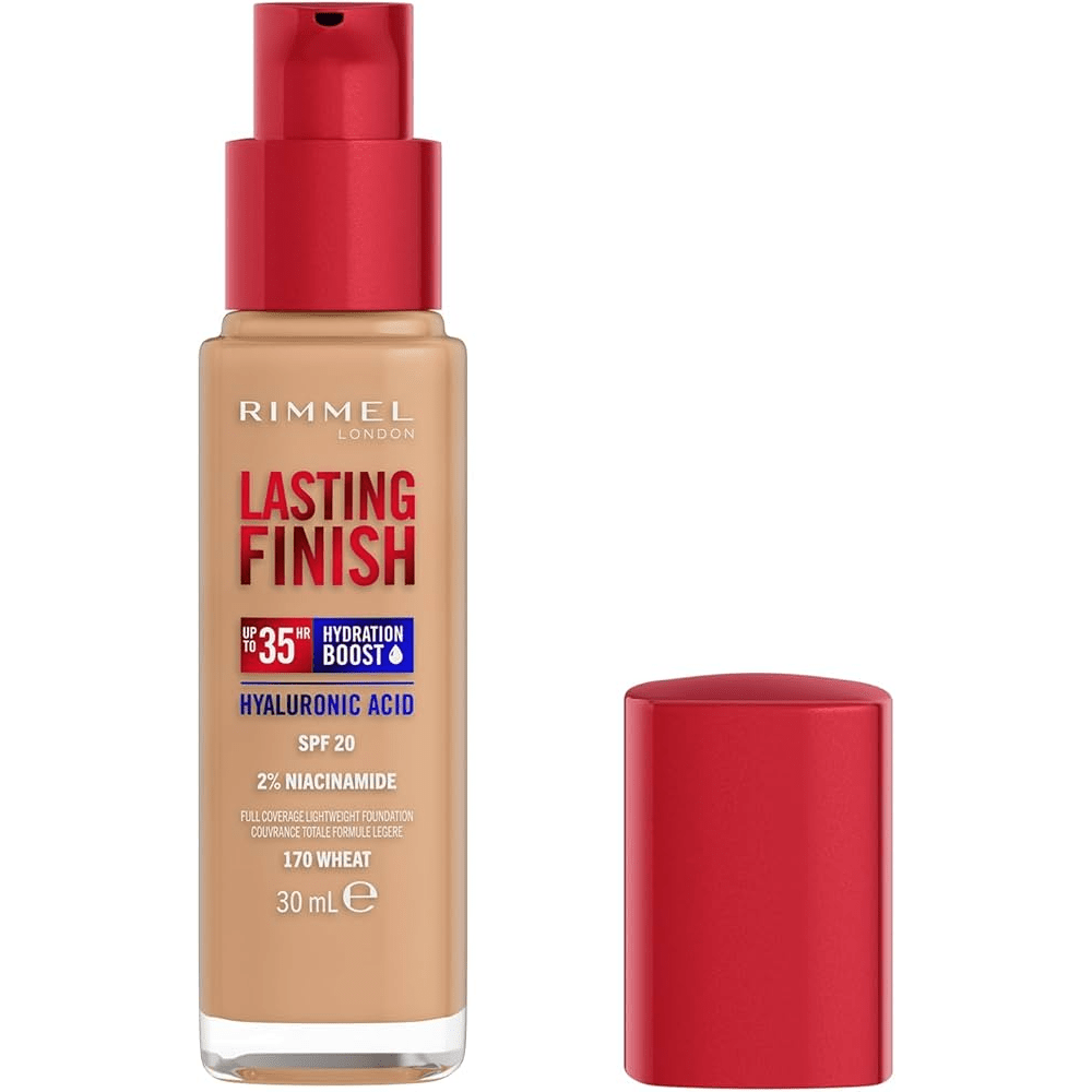 Rimmel Lasting Finish Foundation 30ml - 170 Wheat - Branded Beauty