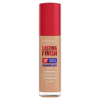 Rimmel Lasting Finish Foundation 30ml - 210 Golden Beige - Branded Beauty