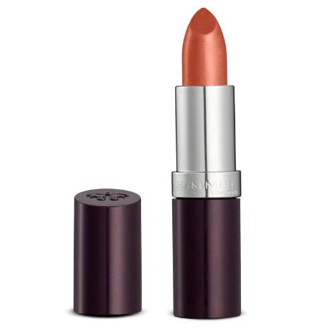 Rimmel Lasting Finish Lipstick - 210 Coral In Gold - Branded Beauty