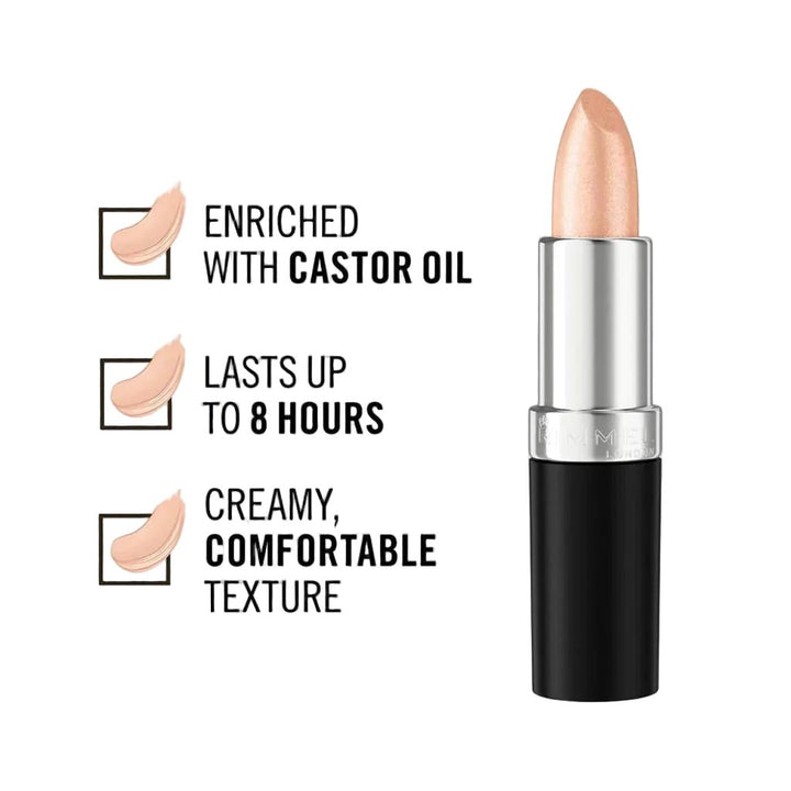 Rimmel Lasting Finish Lipstick - 900 Pearl Shimmer - Branded Beauty