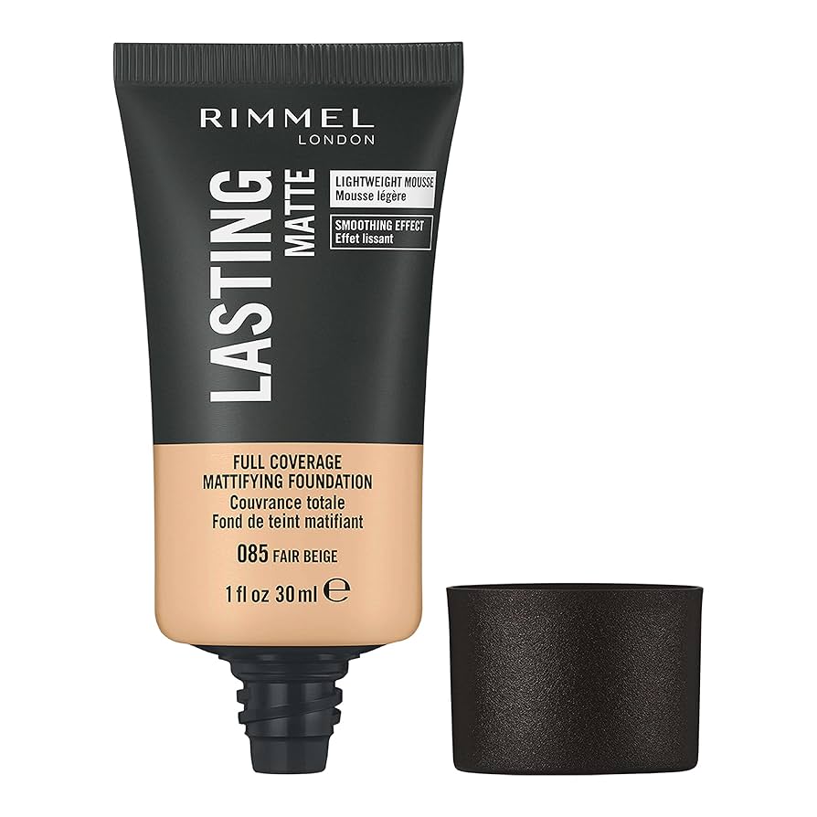 Rimmel Lasting Matte Foundation - 085 Fair Beige - Branded Beauty
