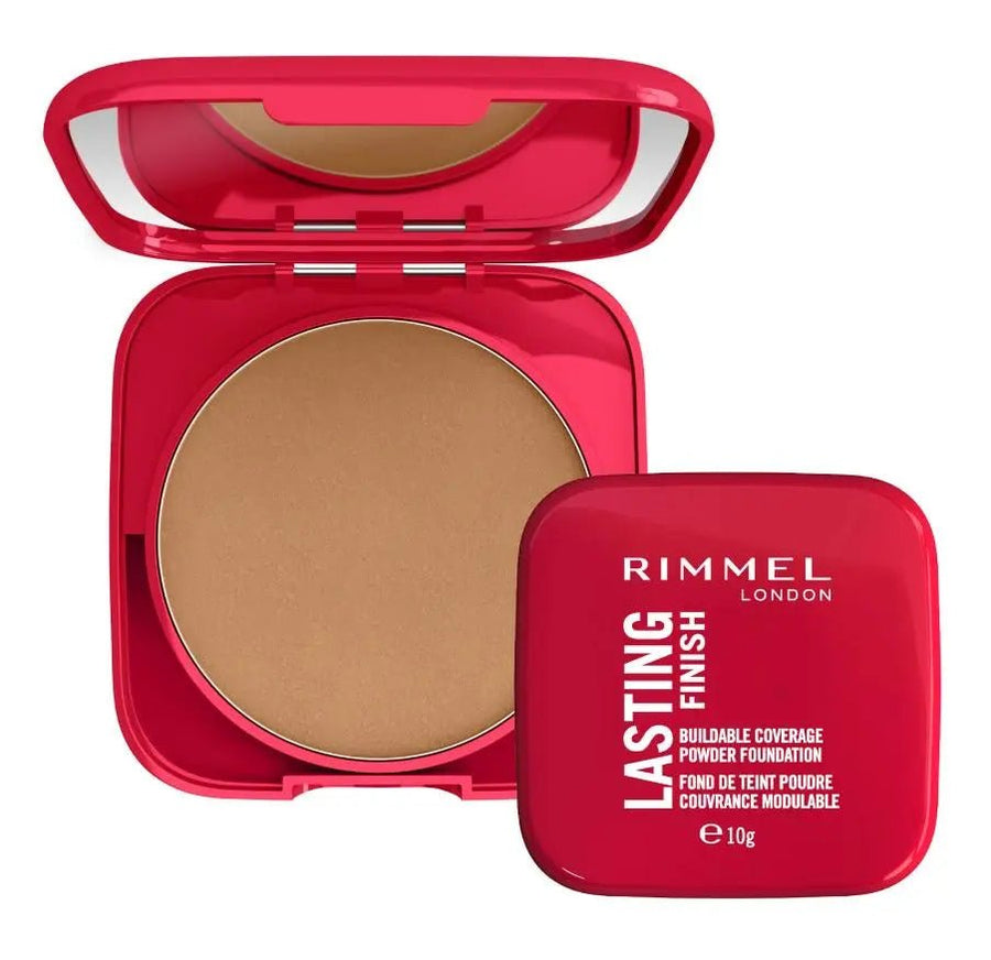 Rimmel London Lasting Finish Compact Foundation - 008 Soft Beige - Branded Beauty