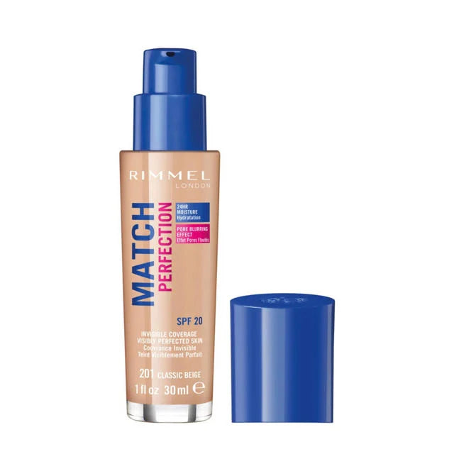 Rimmel Match Perfection Foundation - 201 Classic Beige