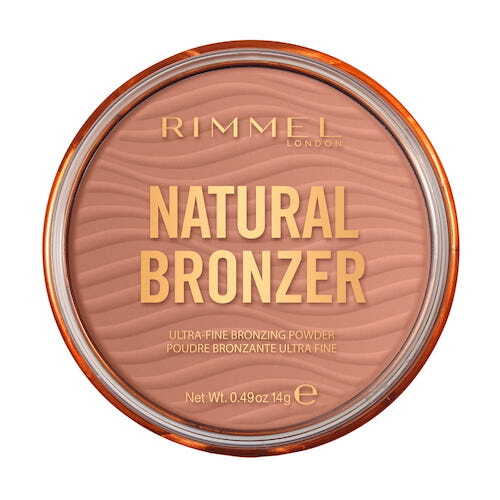 Rimmel London Natural Bronzer Powder - 001 Sunlight - Branded Beauty