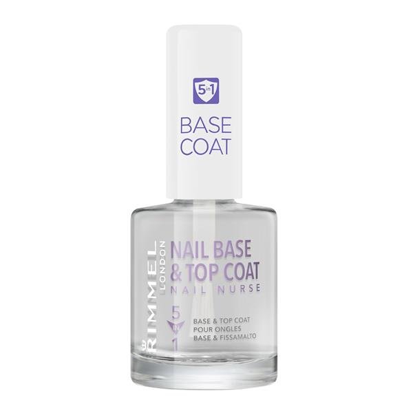 Rimmel Nail Nurse 5 In 1 Nail Base & Top Coat - Branded Beauty
