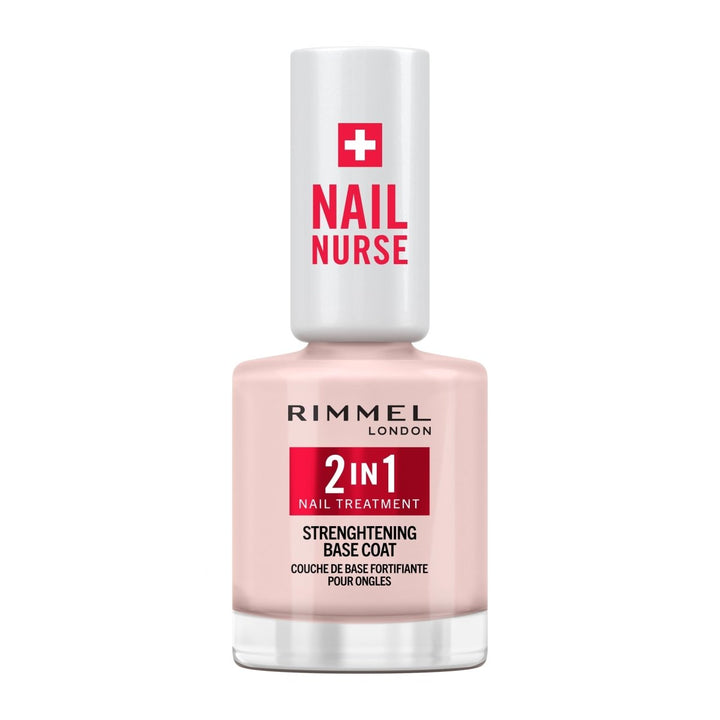 Rimmel Nail Nurse Base Coat Strengthener - Clear - Branded Beauty