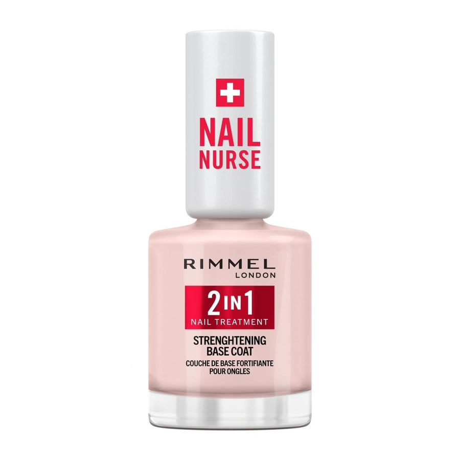 Rimmel Nail Nurse Base Coat Strengthener - Clear - Branded Beauty